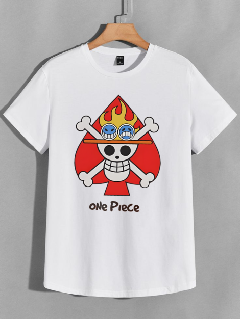 Jolly Roger One Piece, White