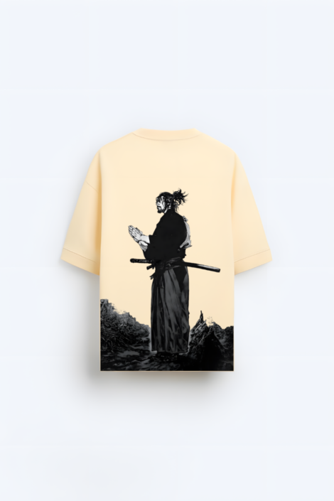 Samurai Standing with Katana Print